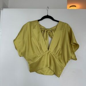 Cropped blouse
